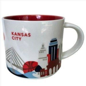 STARBUCKS 2014 Kansas City "You Are Here" Series Coffee Mug 14-oz.